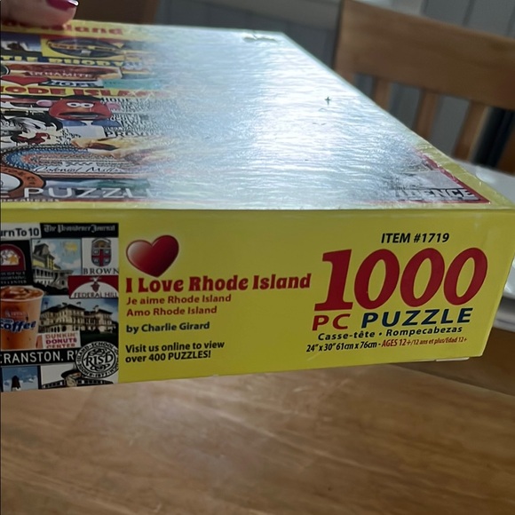 White Mountain Rhode Island Collage Puzzle 1000 pieces Providence - Picture 11 of 12